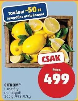 PENNY Citrom ajánlat