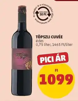 PENNY Töpszli Cuvée ajánlat