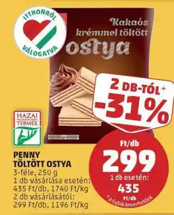 PENNY PENNY Töltött Ostya ajánlat