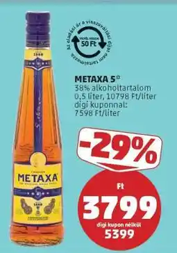 PENNY Metaxa 5 ajánlat