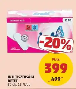 PENNY INTI TISZTASÁGI BETÉT ajánlat