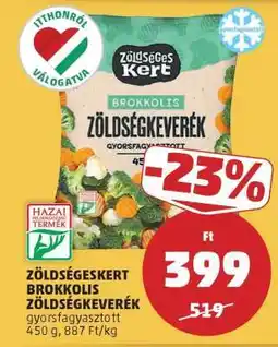 PENNY Zöldségeskert Brokkolis Zöldségkeverék ajánlat