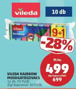 PENNY Vileda Rainbow Mosogatószivacs ajánlat
