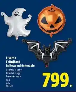 Lidl Livarno Felfújható halloweeni dekoráció ajánlat