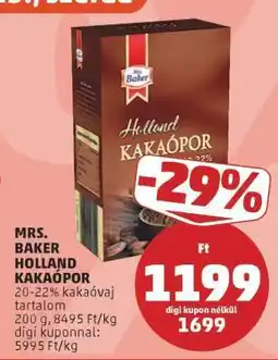 PENNY Mrs. Baker Holland Kakaópor ajánlat