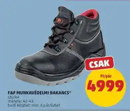 PENNY F&F MUNKAVÉDELMI BAKANCS ajánlat