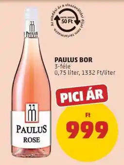 PENNY PAULUS BOR ajánlat