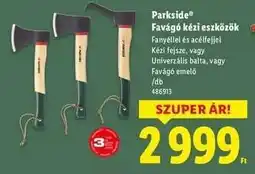 Lidl PARKSIDE Favágó kézi eszközök ajánlat