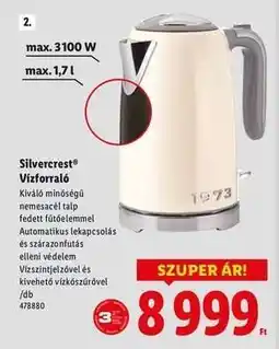 Lidl Silvercrest Vízforraló ajánlat