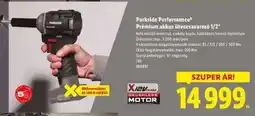 Lidl PARKSIDE PERFORMANCE Prémium akkus ütvecsavarozó 1/2” ajánlat