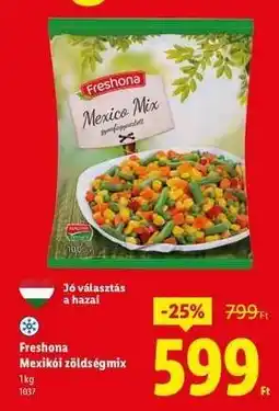 Lidl Freshona Mexikói zöldségmix ajánlat