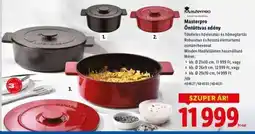 Lidl Masterpro Öntöttvas edény ajánlat