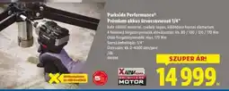 Lidl PARKSIDE PERFORMANCE Prémium akkus ütvecsavarozó 1/4’’ ajánlat