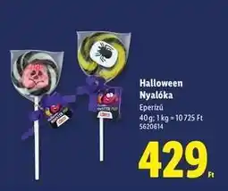 Lidl Halloween Nyalóka ajánlat