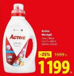 Lidl ACTIVE Mosógél ajánlat