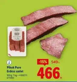 Lidl PIKOK PURE Erdész szelet ajánlat