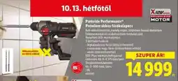 Lidl PARKSIDE PERFORMANCE Prémium akkus fúrókalapács ajánlat
