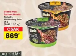 Interspar Glads Wok instant tészta ajánlat