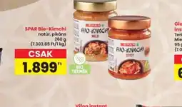 Interspar SPAR Bio-Kimchi ajánlat