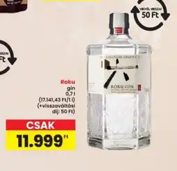 Interspar Roku gin ajánlat