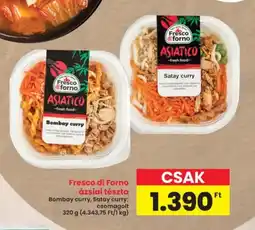 Interspar Fresco di Forno ázsiai tészta ajánlat