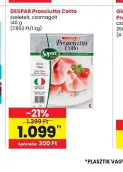 Interspar Despar Prosciutto Cotto ajánlat