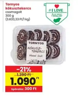Interspar Tornyos kkusztekercs ajánlat