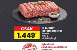 Interspar S-Budget darált sertéshús ajánlat