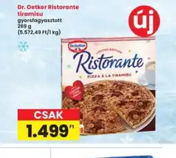 Interspar Dr. Oetker Ristorante tiramisu ajánlat