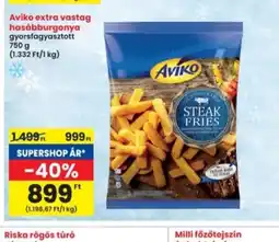 Interspar Aviko extra vastag hasábburgonya ajánlat