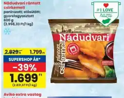 Interspar Nádudvari rántott csirkemell ajánlat