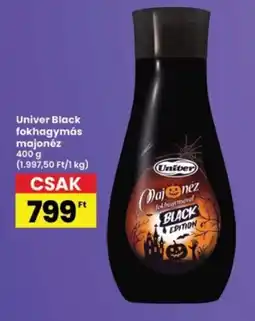 Interspar Univer Black fokhagymás majonéz ajánlat
