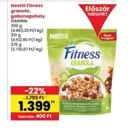 Interspar Nestlé Fitness Granola ajánlat