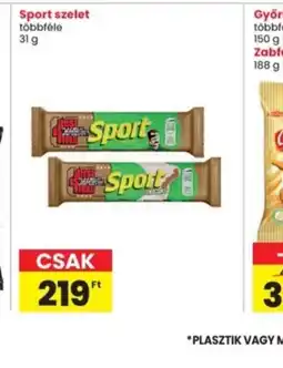 Interspar Sport szelet ajánlat