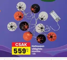 Interspar Halloween világítás ajánlat