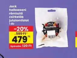 Interspar Jack halloweeni rémisztő csirkeláb jutalomfalat ajánlat