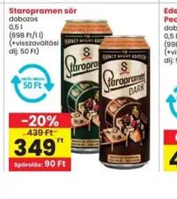 Interspar Staropramen sör ajánlat