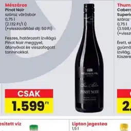Interspar Mészáros Pinot Noir ajánlat