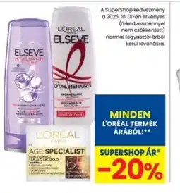 Interspar L'Oréal termékek ajánlat