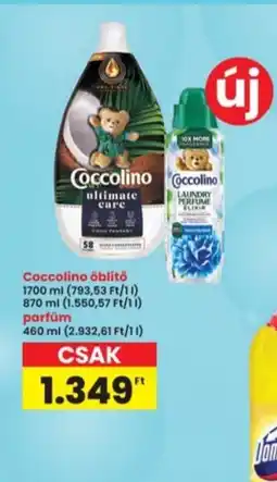 Interspar Coccolino öblítő ajánlat