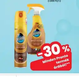 Interspar Pronto termékek ajánlat