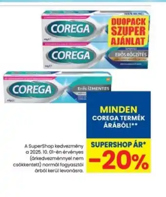 Interspar Corega ajánlat