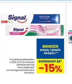 Interspar Signal fogkrém ajánlat