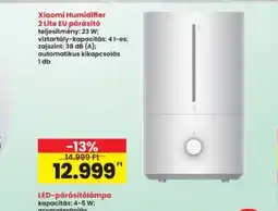 Interspar Xiaomi Humidifier 2 Lite EU párásít ajánlat