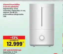 Interspar Xiaomi Humidifier 2 Lite EU párásít ajánlat