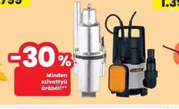 Interspar Minden szivattyú árábl! ajánlat