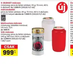 Interspar S-Budget mécses ajánlat