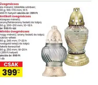 Interspar Üvegmécses ajánlat
