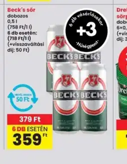 Interspar Beck's sör ajánlat