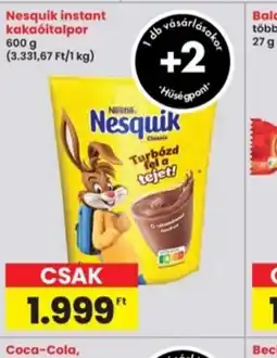 Interspar Nesquik instant kakaitalpor ajánlat